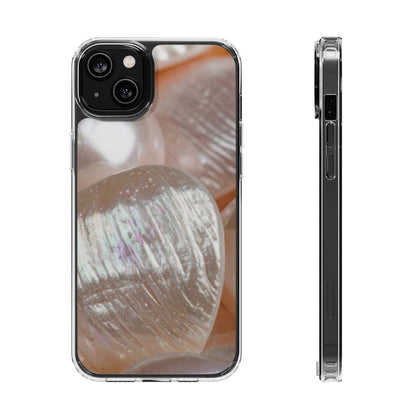 Clear Phone Case – Blush Pearl