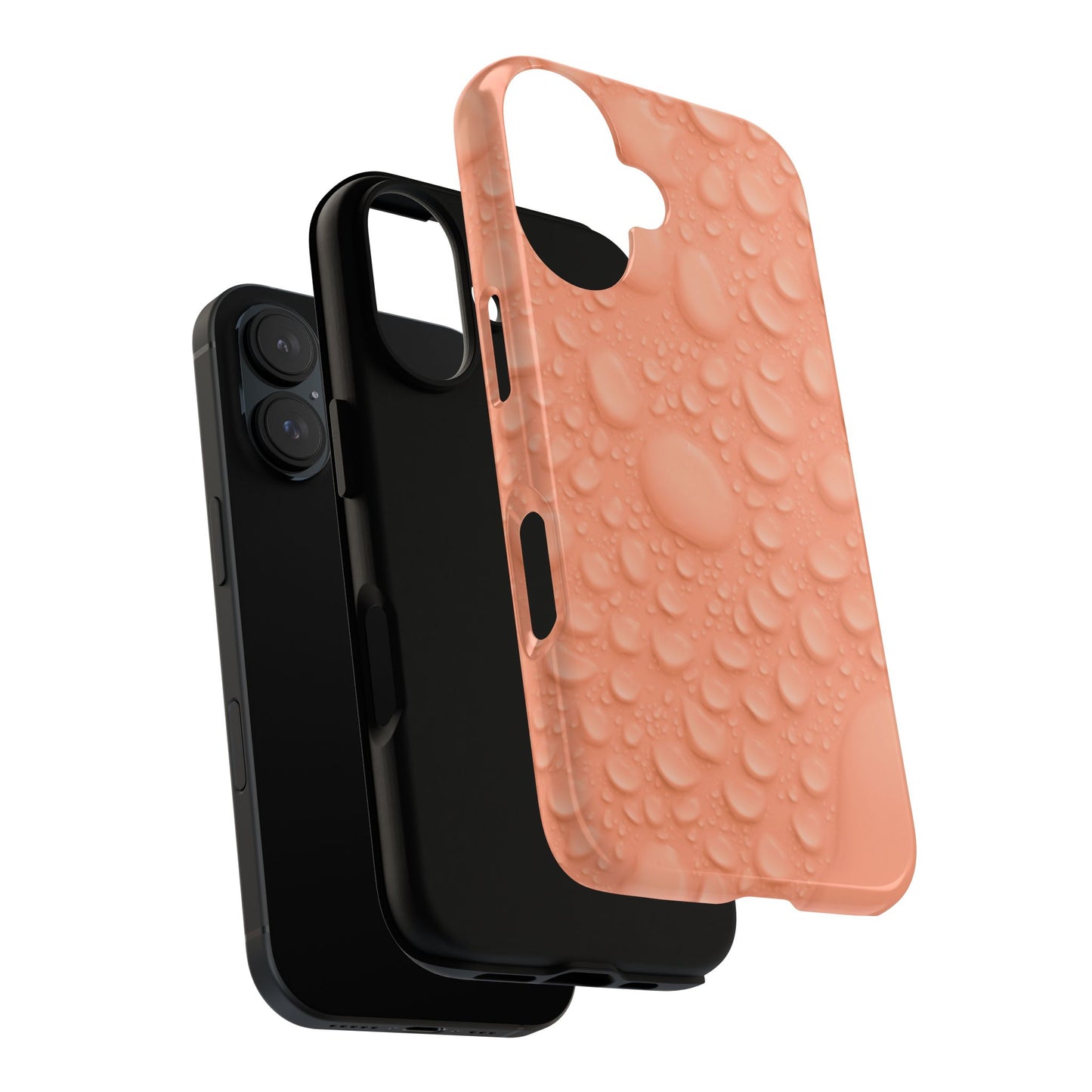 Protective Phone Case – Apricot Rain