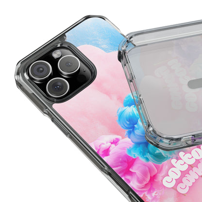 Clear Magnetic Phone Case – Cotton Candy Dream