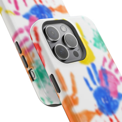 Impact-Resistant Phone Case – Handprint Memories