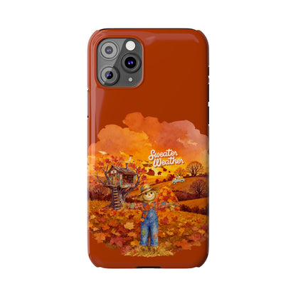 Slim Phone Case – Sweater Weather – Compatible with iPhone 11–17 Series