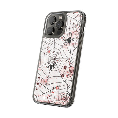 Clear Phone Case – Blood Web