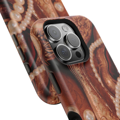 Impact-Resistant Phone Case – Bronze Vanity