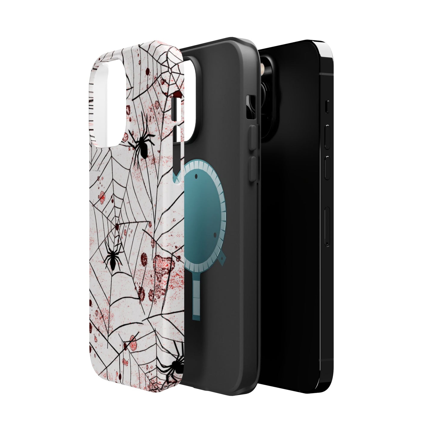 Wireless-Charging Compatible Case – Blood Web
