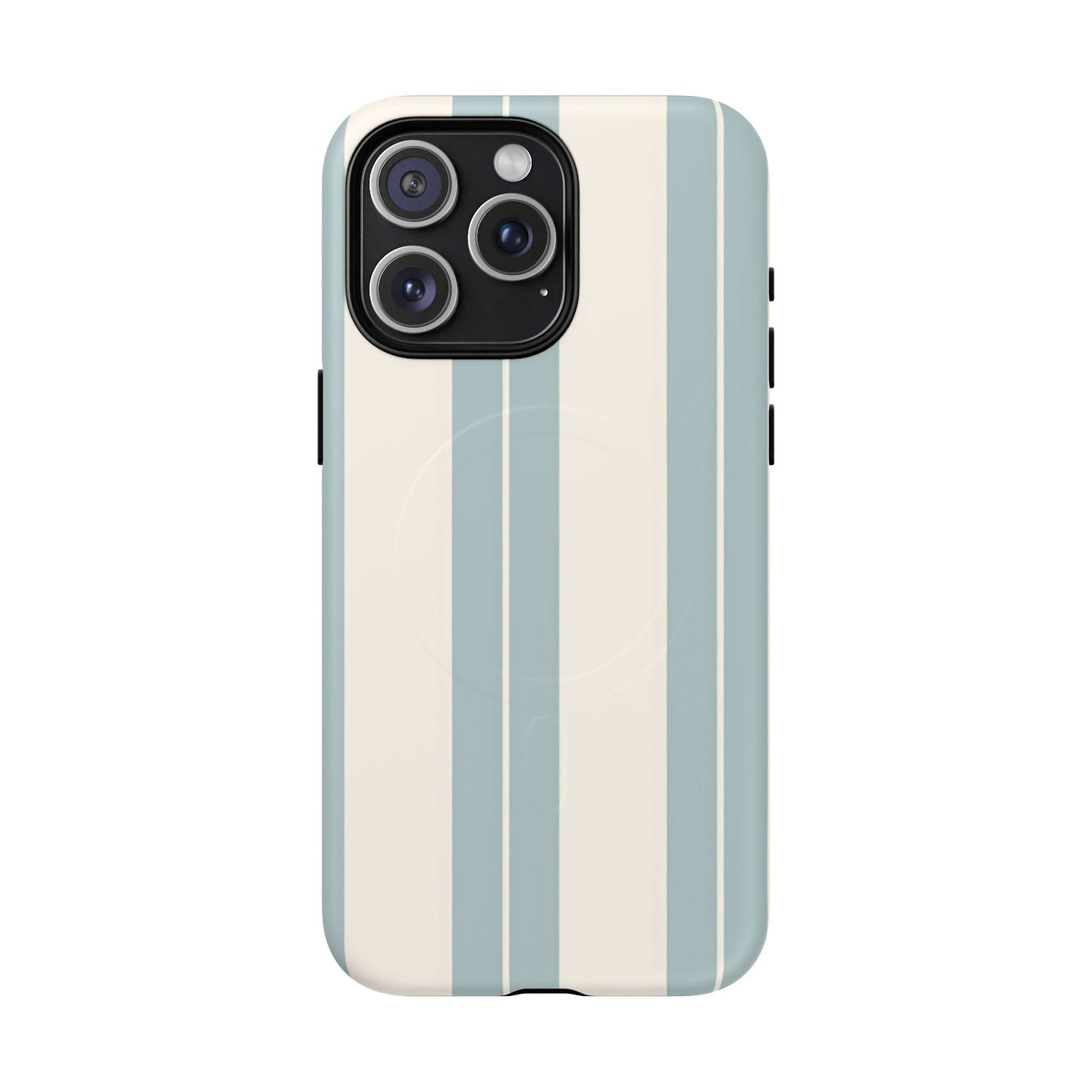 Protective Magnetic Phone Case - Coastal Stripe