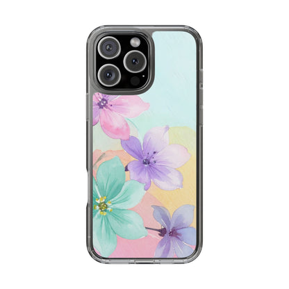 Clear Phone Case – Water Petal