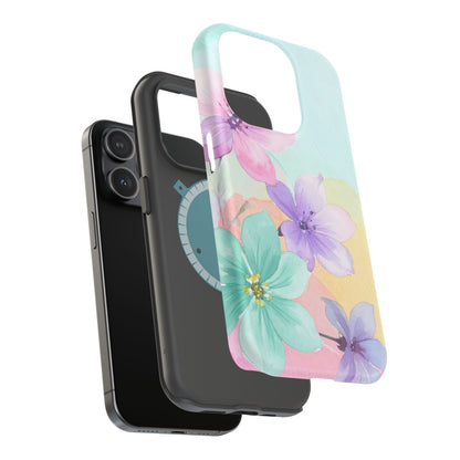 Wireless-Charging Compatible Case – Water Petal
