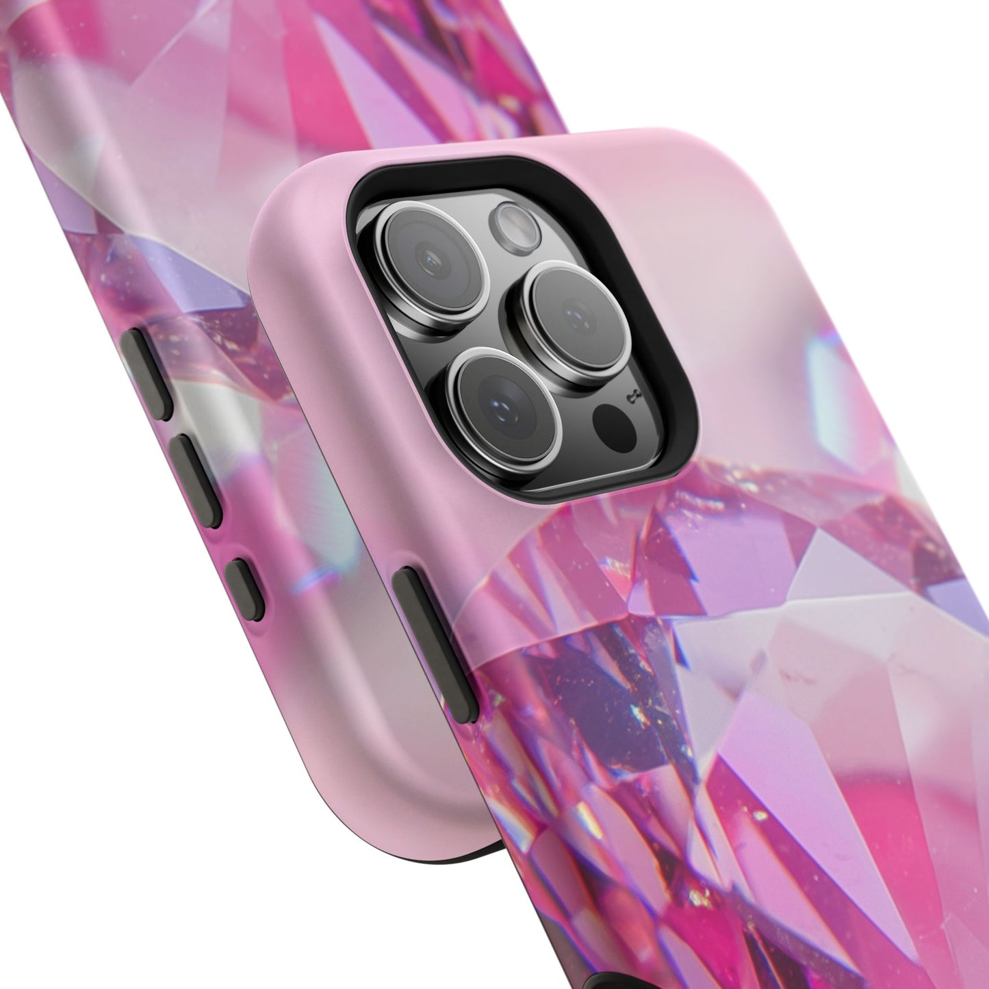 Wireless-Charging Compatible Case – Pink Ice