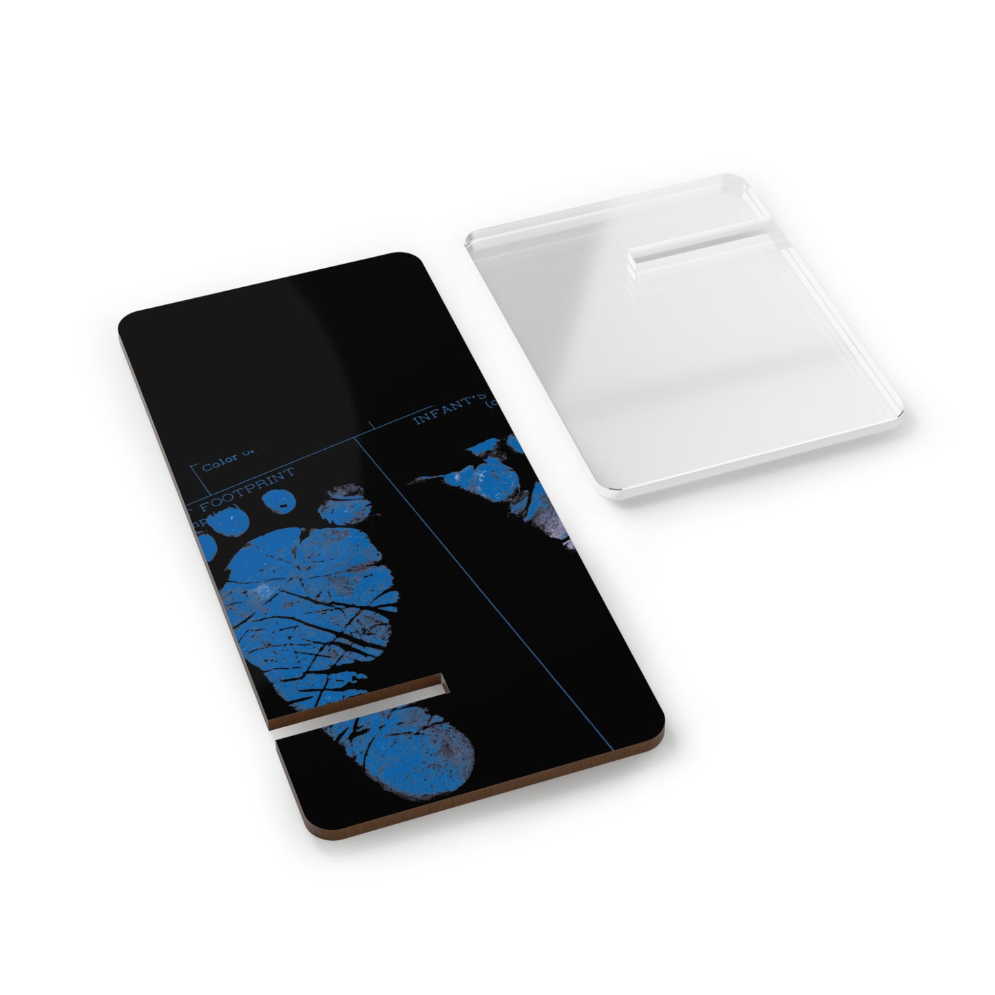 Phone Stand – Mom’s Little Blue Footprints