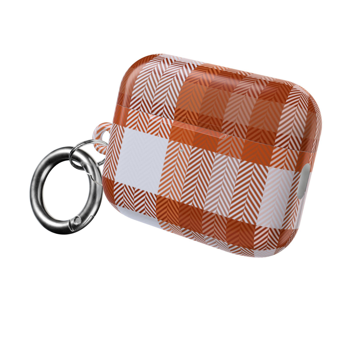 Earbud Case Cover – Spiced Plaid