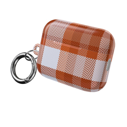 Earbud Case Cover – Spiced Plaid