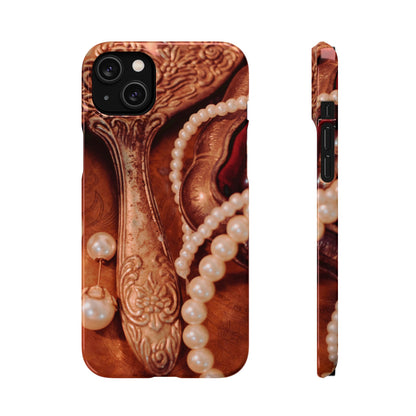 Snap Phone Case – Bronze Vanity