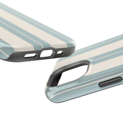 Impact-Resistant Phone Case – Coastal Stripe