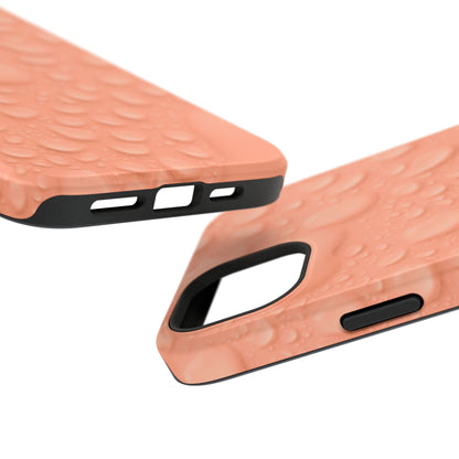 Impact-Resistant Phone Case – Apricot Rain