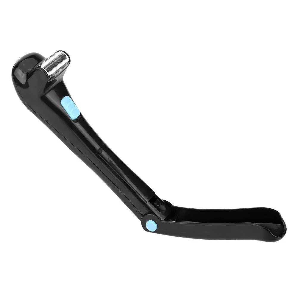 Men Electric Back Hair Shaver Depilation Manual Cordless Foldable Body Hair Trimmer Hair Removal Tool Shower