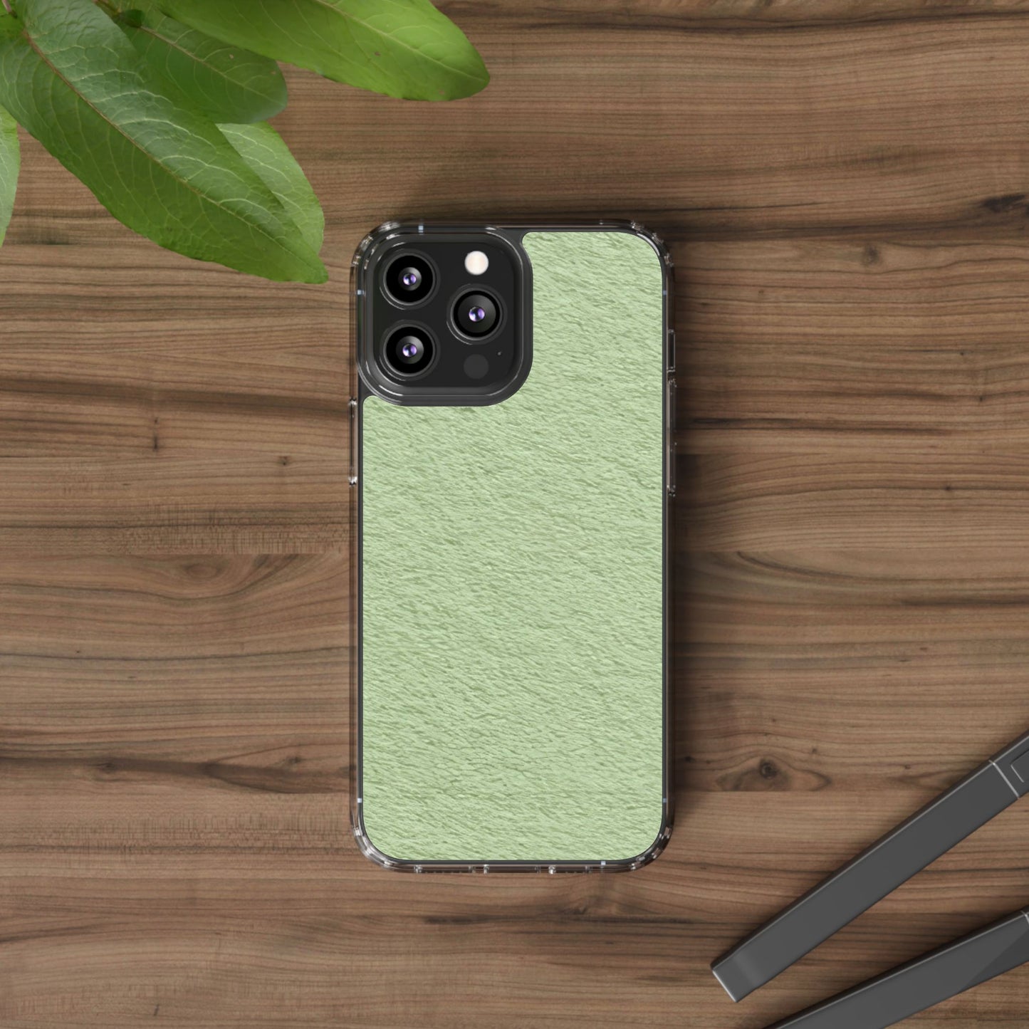 Clear Phone Case – Matcha Wash