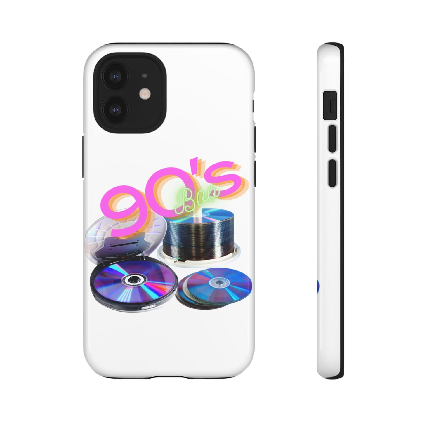 Protective Phone Case – 90s Spin
