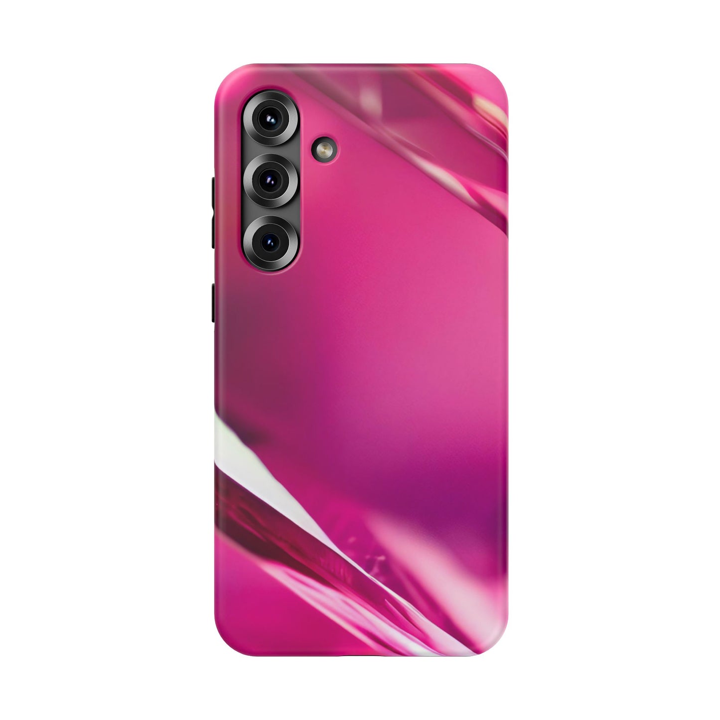 Impact-Resistant Phone Case – Magenta Motion