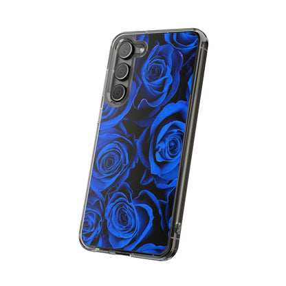 Clear Phone Case – Midnight Bloom