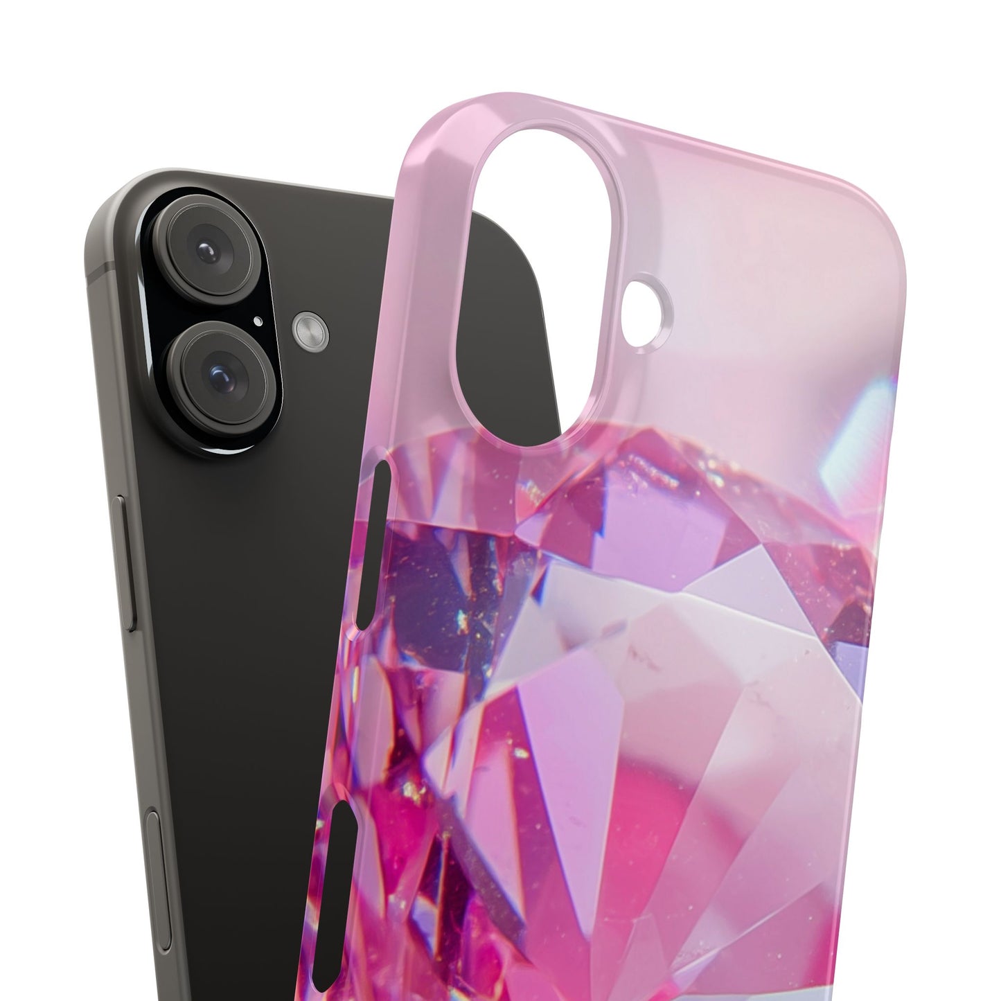 Snap Phone Case – Pink Ice
