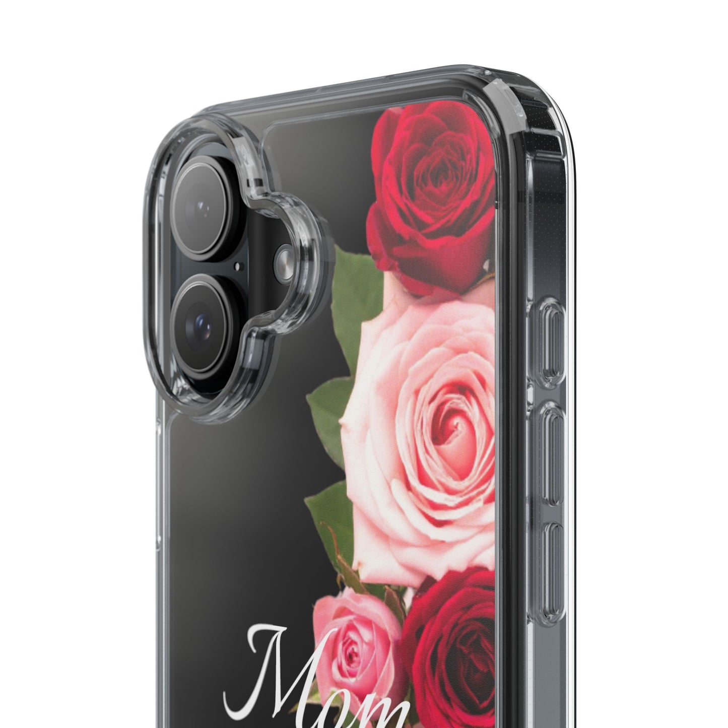 Clear Phone Case – Mom’s Rose Bouquet