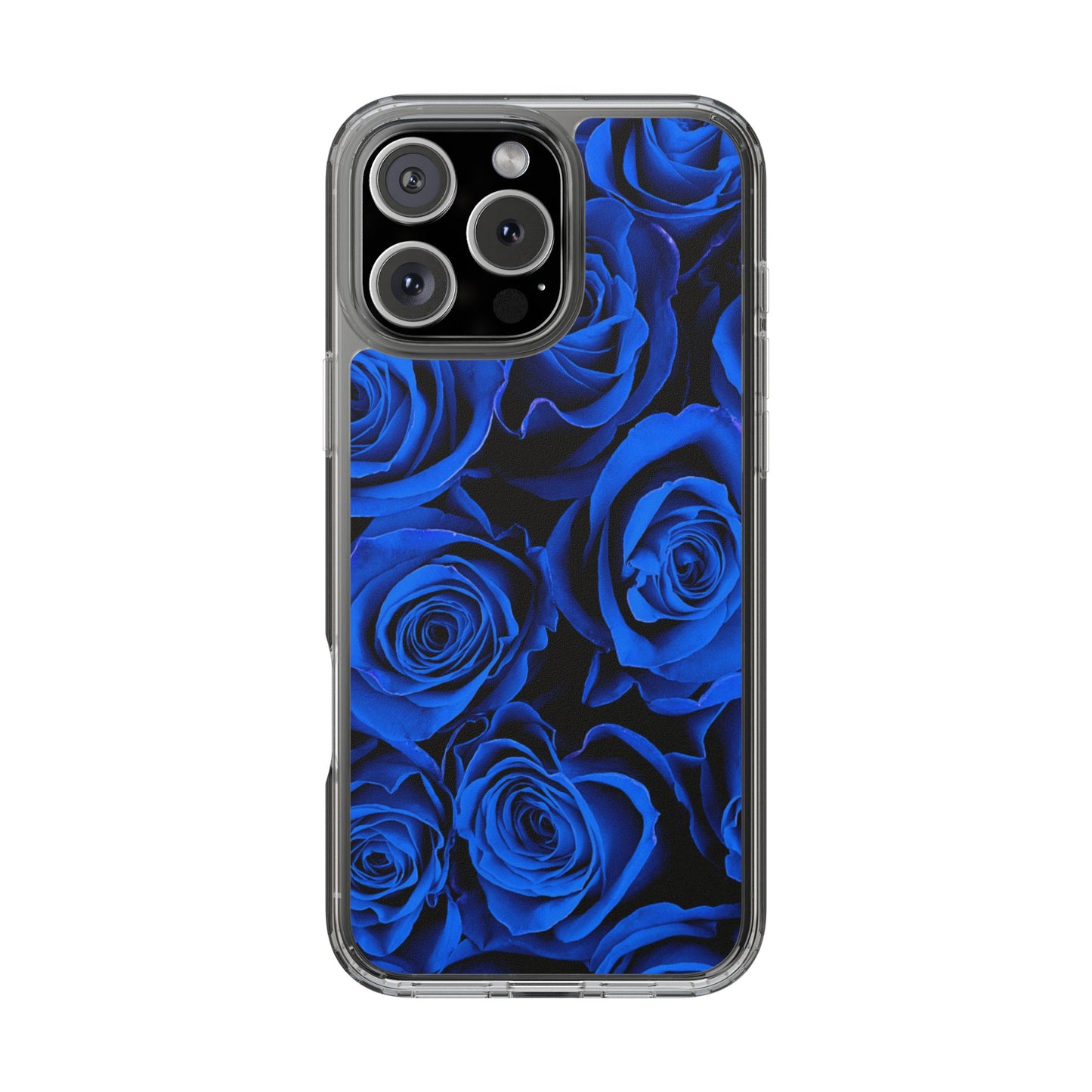 Clear Phone Case – Midnight Bloom