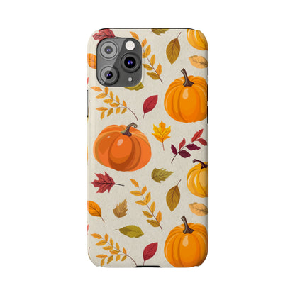 Slim Phone Case – Falling for Pumpkin