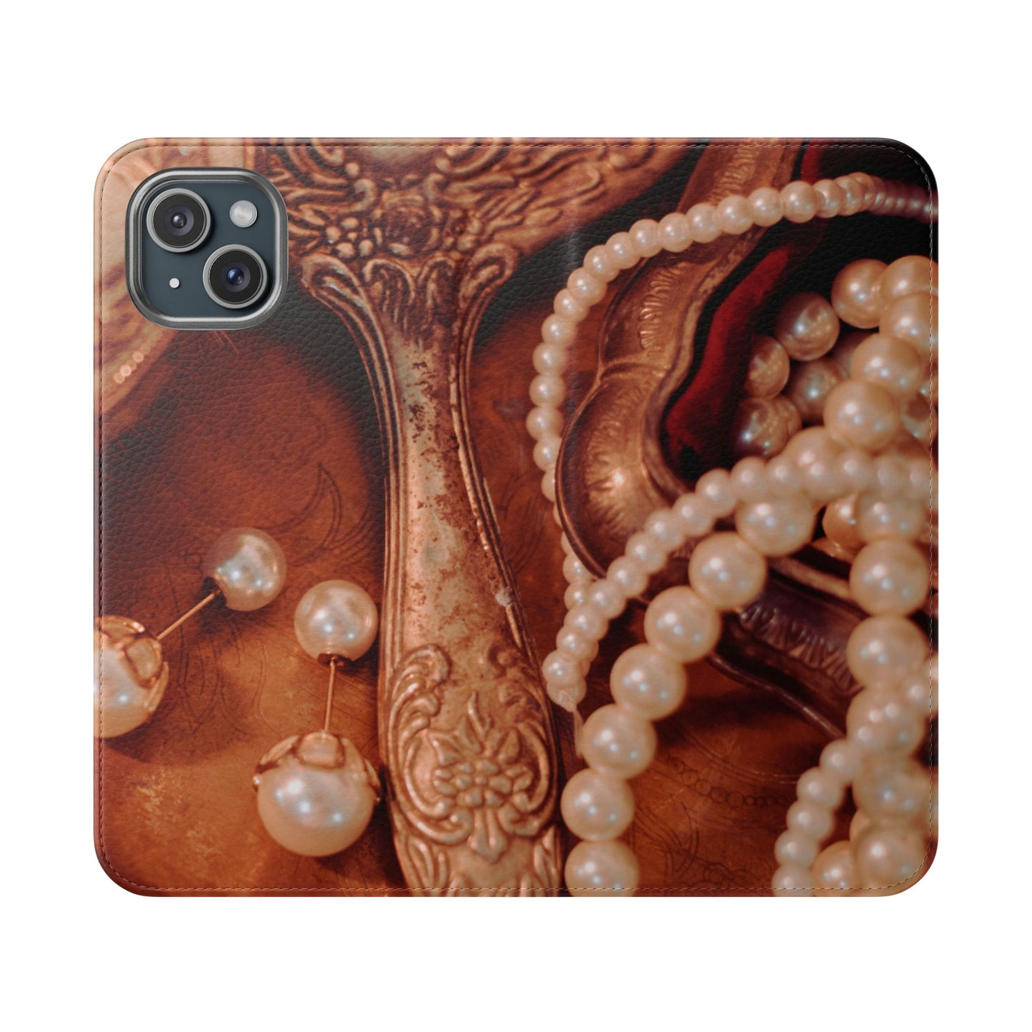 Flip Case – Bronze Vanity