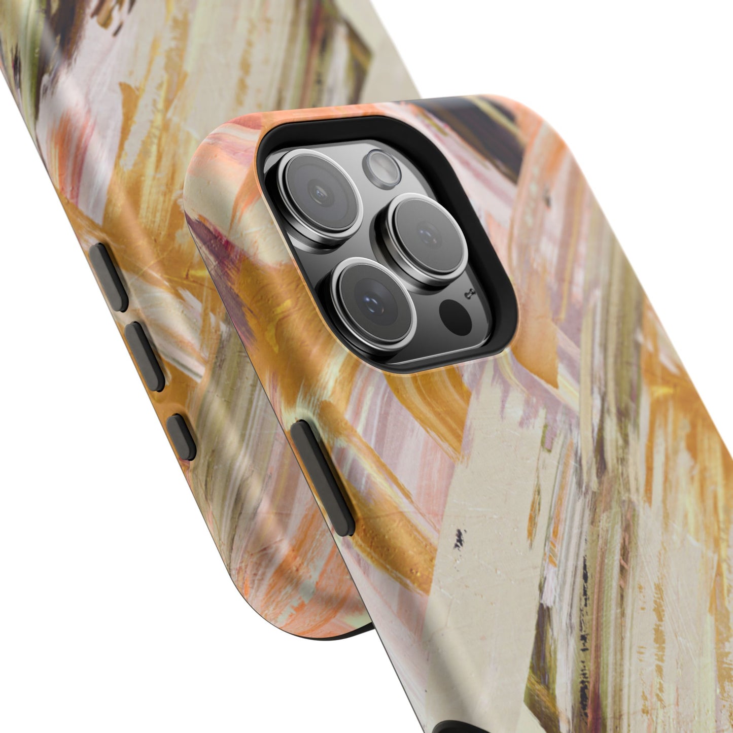 Impact-Resistant Phone Case – Brush & Bronze
