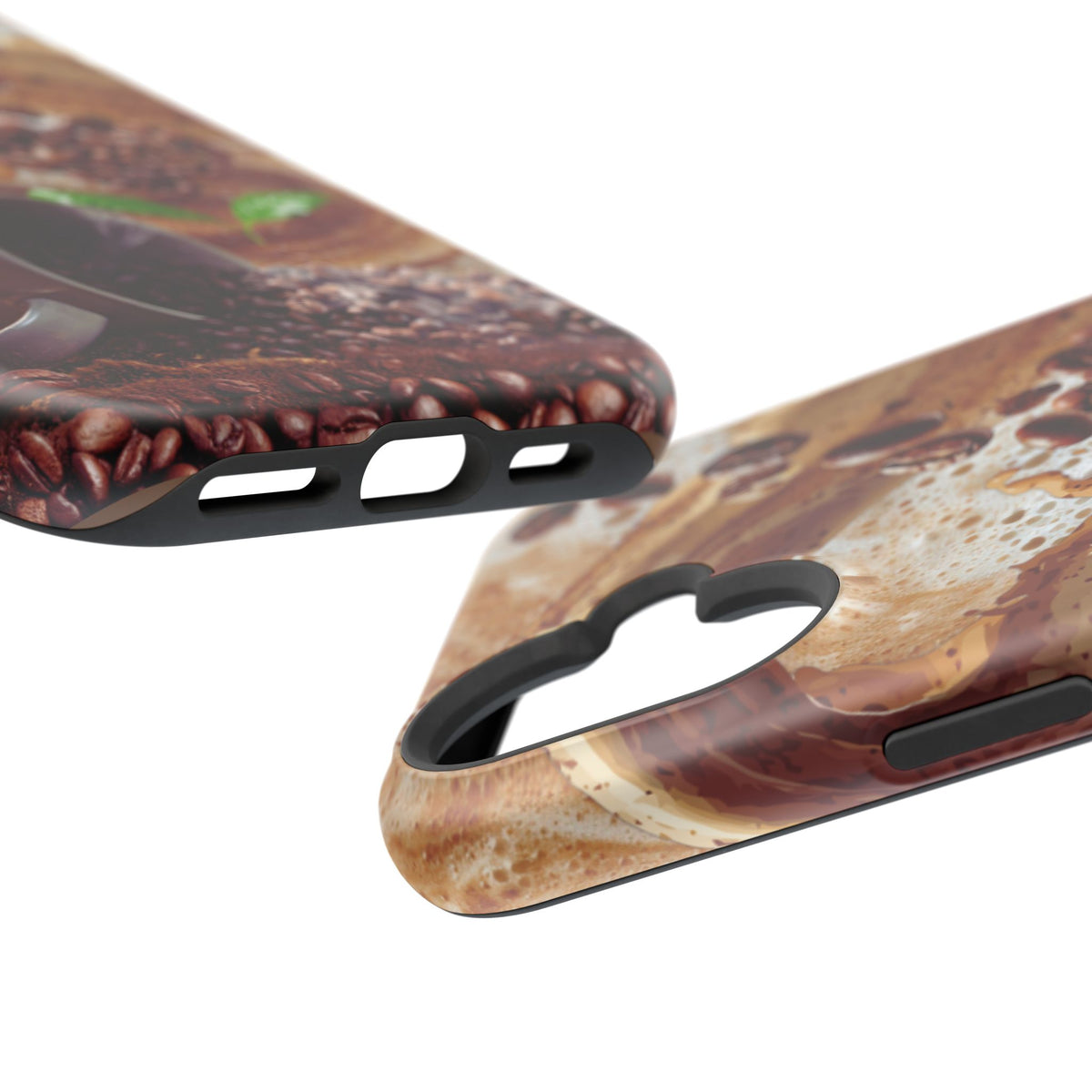 Impact-Resistant Phone Case – Love at First Sip – Compatible with iPhone 11–17 & Samsung Galaxy S22–S26 Series