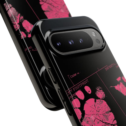 Protective Phone Case – Mom’s Little Pink Footprints