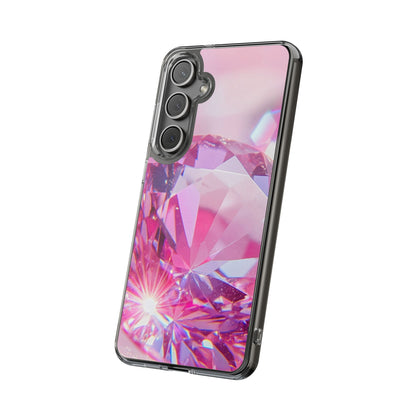 Clear Phone Case – Pink Ice