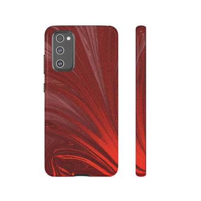 Protective Phone Case – Crimson Current