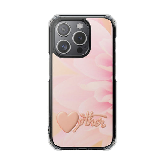 Clear Magnetic Phone Case – Petals For Mom