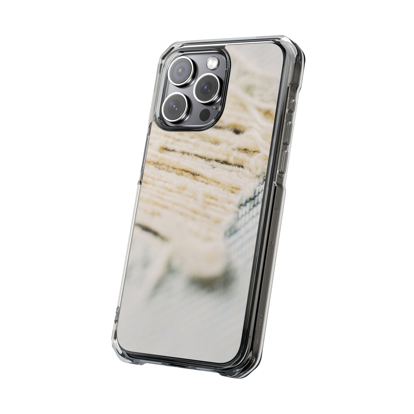 Clear Magnetic Phone Case – Woven Warmth