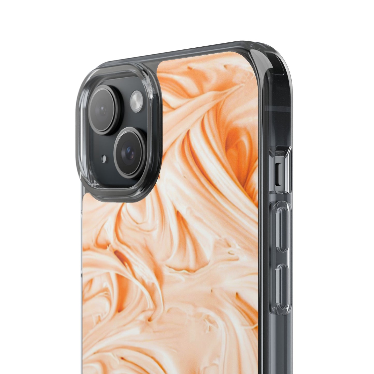 Clear Phone Case – Peach Sorbet