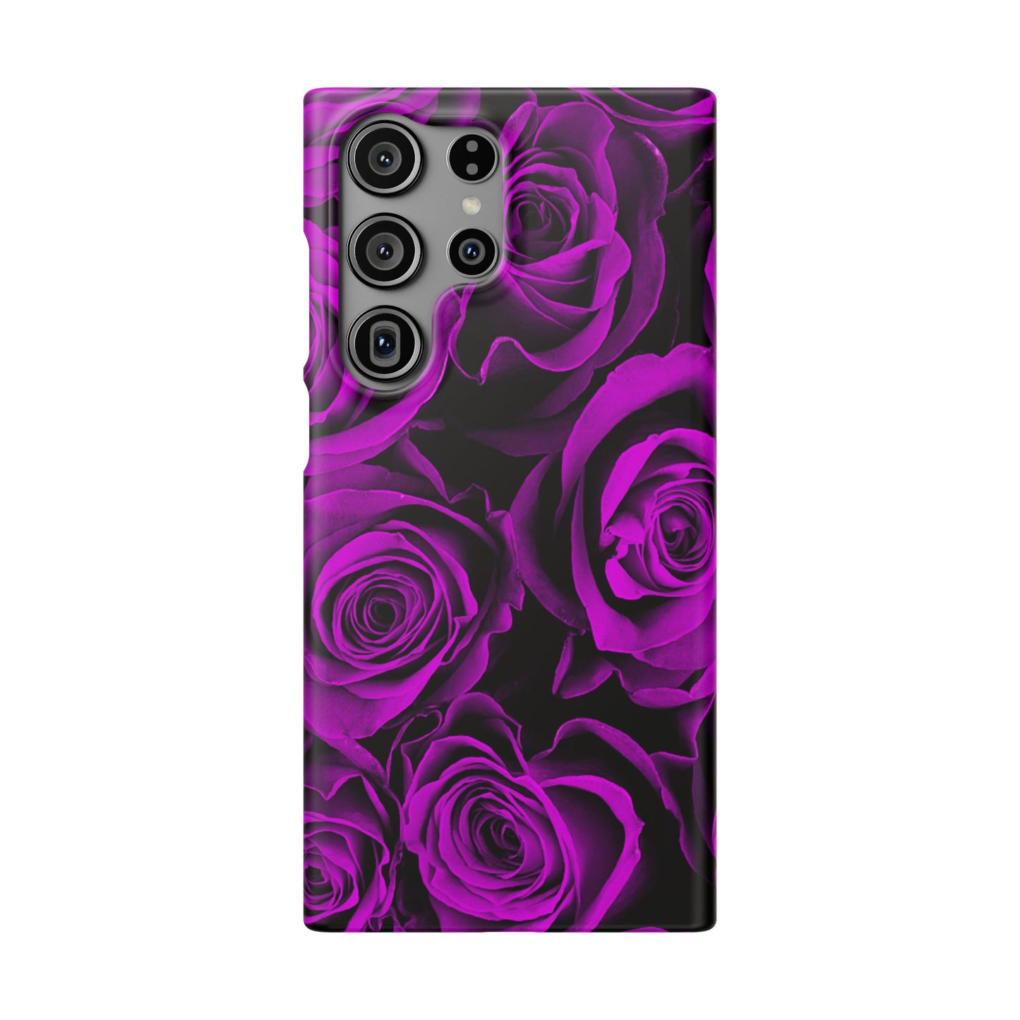 Snap Phone Case – Amethyst Roses