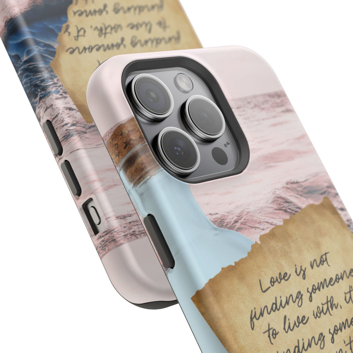Impact-Resistant Phone Case – Written in the Tide – Compatible with iPhone 11–17 & Samsung Galaxy S22–S26 Series