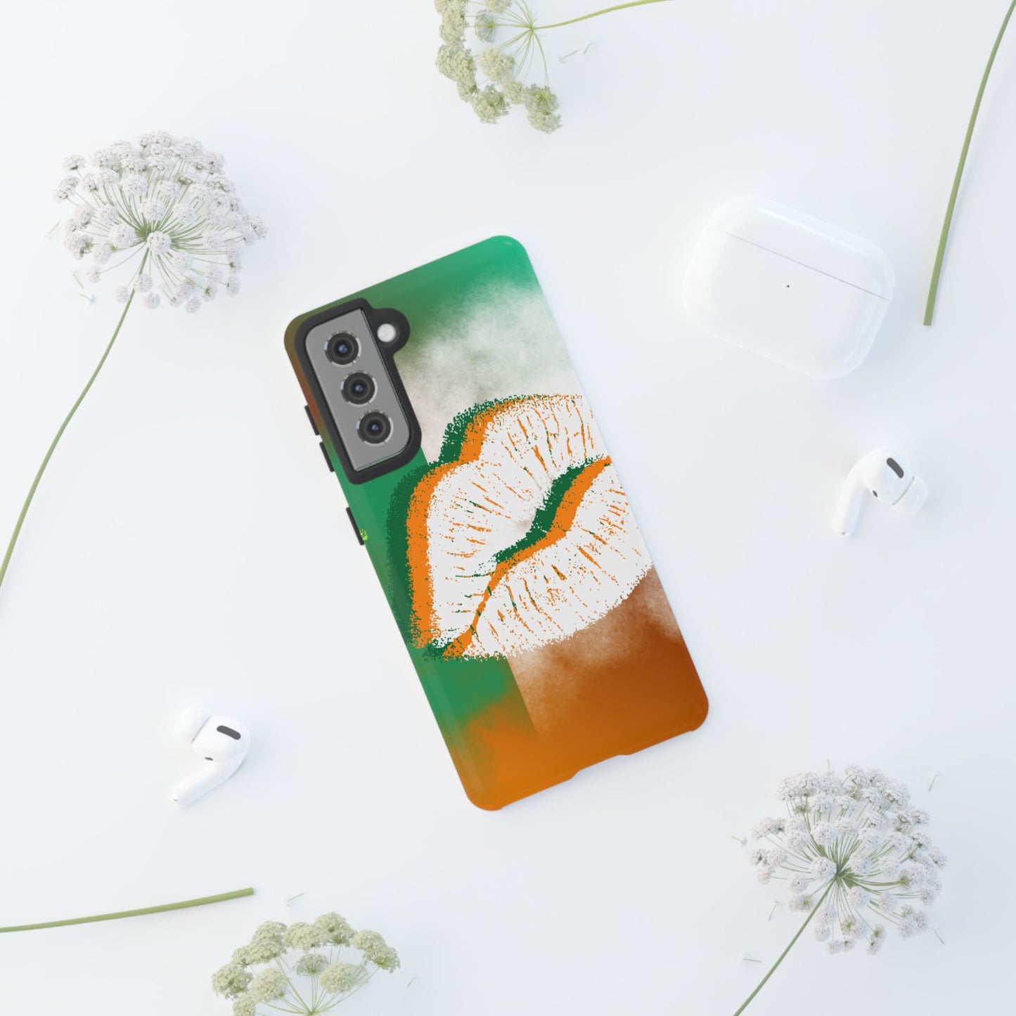 Protective Phone Case – Irish Lip