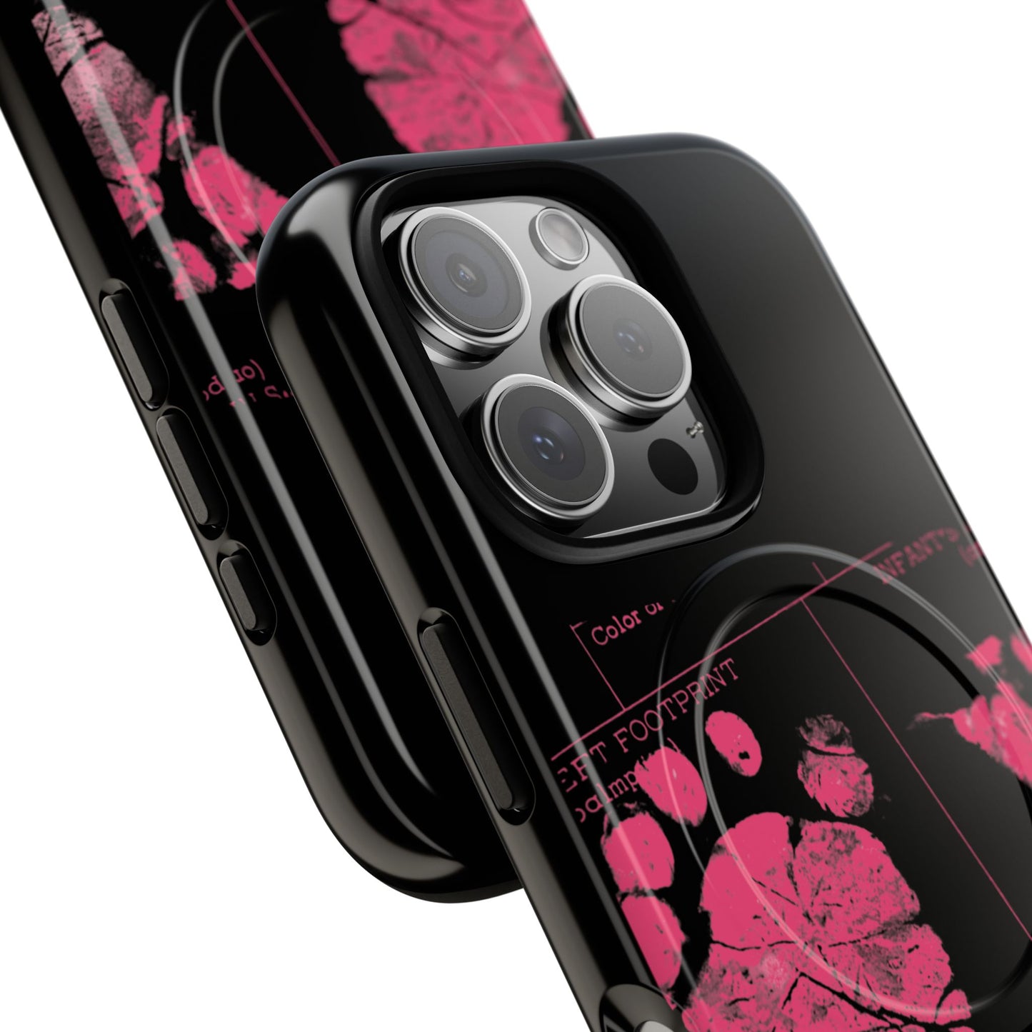 Protective Magnetic Phone Case – Mom’s Little Pink Footprints
