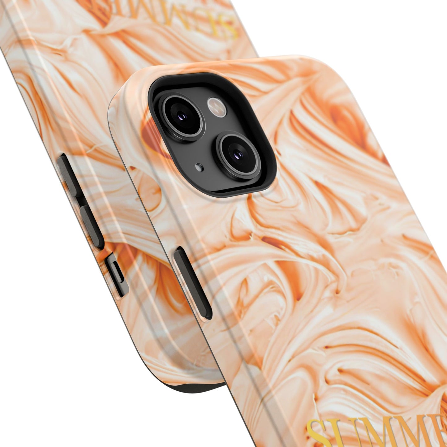 Impact-Resistant Phone Case – Peach Sorbet