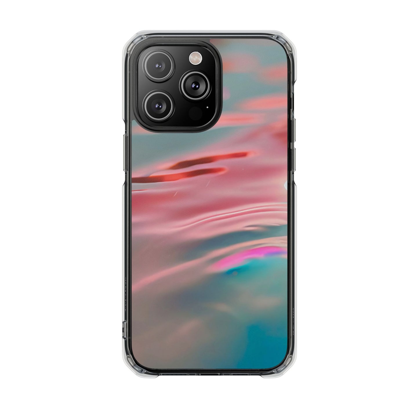 Clear Magnetic Phone Case – Liquid Sunset
