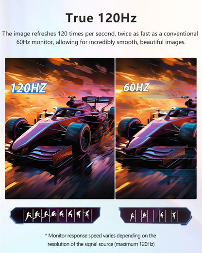 21.5 Inch Computer Monitor 120Hz Portable Monitor Touchscreen 1080P