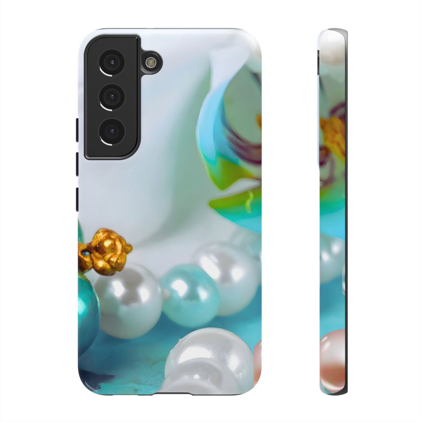 Protective Phone Case – Mermaid's Pearl
