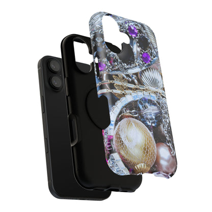 Impact-Resistant Phone Case – Chrome Jewel