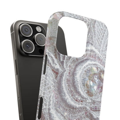 Slim Phone Case – Lace Veil