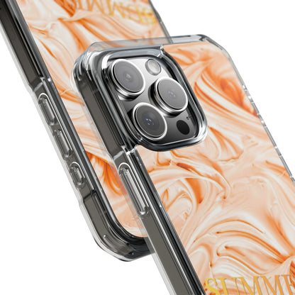 Clear Phone Case – Peach Sorbet