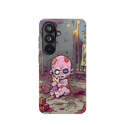 Zombie Baby Phone Case — Cute Creepy Impact-Resistant iPhone Case