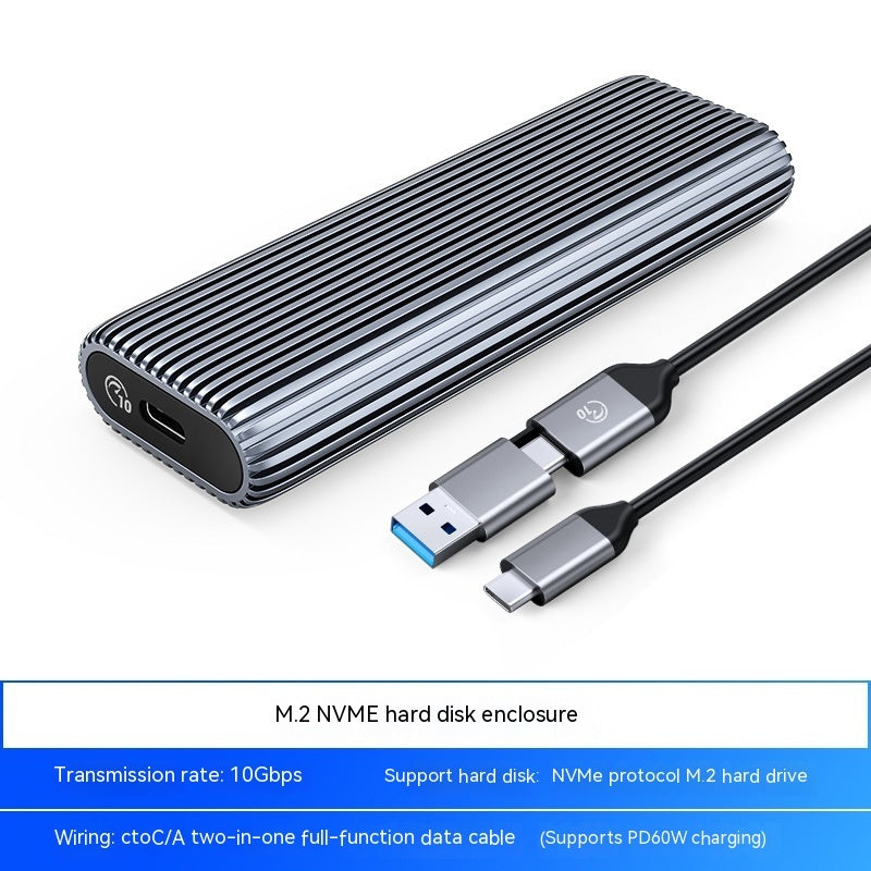 Notebook SSD External Enclosure - Portable Storage Adapter Case