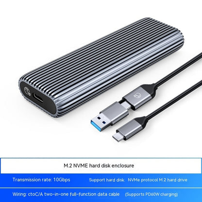 Notebook SSD External Enclosure - Portable Storage Adapter Case